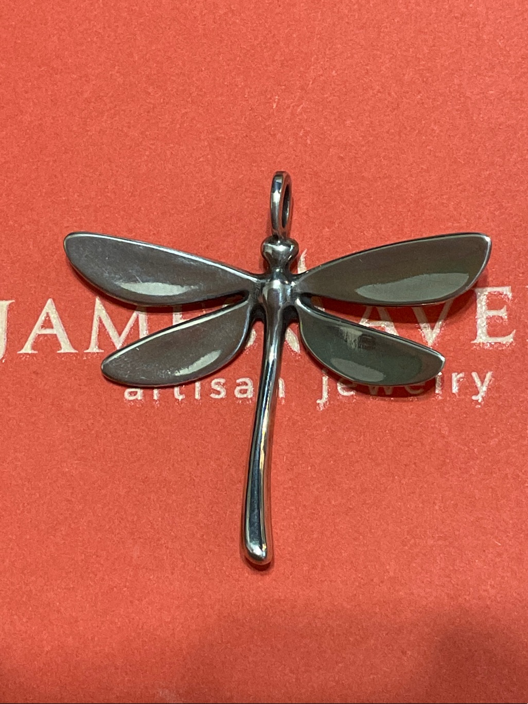 James Avery Dragonfly Pendant